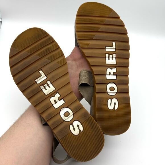 Sorel Ella II Sandal Ash Brown 7.5 - Picture 12 of 14